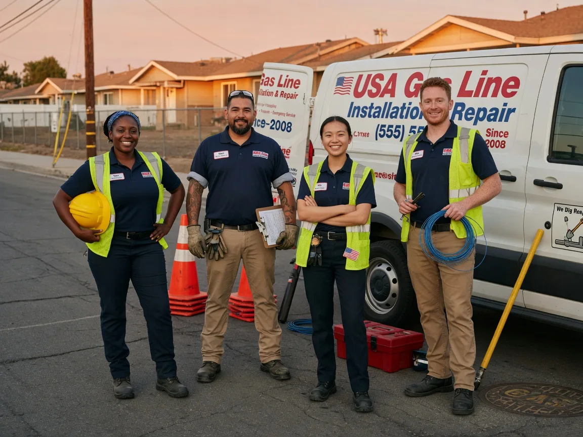 Gas Line Installation company in Saulsbury, TN